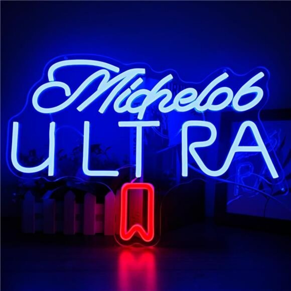 COPY - Michelob Ultra Neon LED Wall Sign Man Cave Bar Wall Decoration